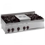 Cooker gas 4 burners 22.8kW
