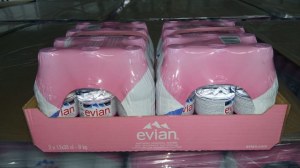 Evian Water, San Pellegrino Water, Fiji Water Eau Minerale