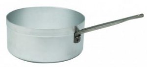 Medium saucepan in aluminium