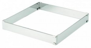Stainless steel extensible frame