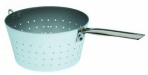 Aluminium conical pasta strainer