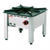 Bench cooker, gas