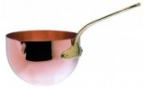 Copper zabaglione bowl