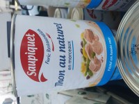 Thon au naturel saupiquet en morceaux