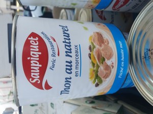 Thon au naturel saupiquet en morceaux