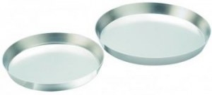 Aluminium low conical baking pan