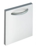 STAINLESS STEEL 1 DOOR FOR 400MM MOD.