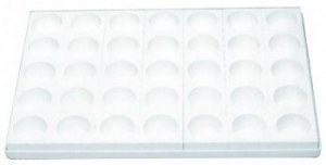 Plastic mould for cake and mignon (35 helpings)