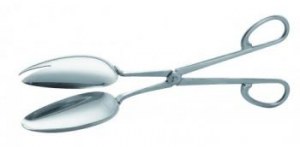 Salad scissor server