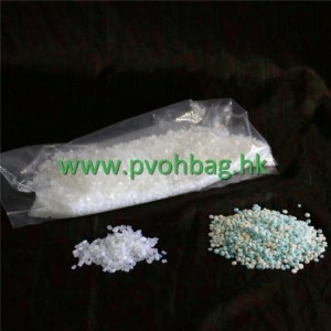 Water soluble chemical packaging bag