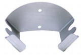 Wall mountable stainless steel peel-rack holding
