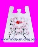 Vest carrier bags print many color high quality