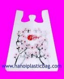 Vest carrier bags print many color high quality