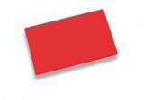 Red polythene board "eco" low density