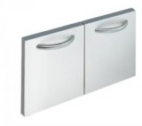 STAINLESS STEEL 2 DOORS FOR 600MM MOD.