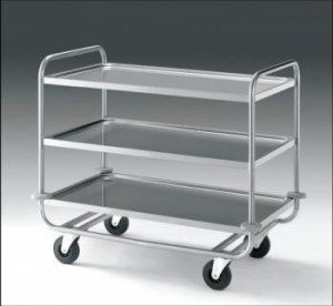 Stainless steel trolleys