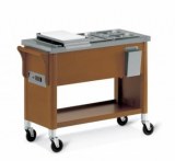 Wood trolleys - bain marie