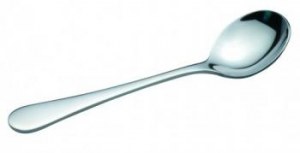 Round soup spoon