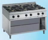 Gas stove, 6 burners,1200,Kraft 900