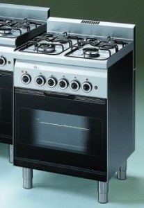 GAS RANGE + ELECTRIC OVEN Compact 600