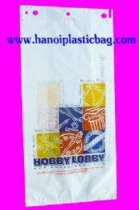 Block loop handle bag