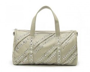 Gossip Girl Rivets Totes Bag Upstart Gray