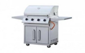 BBQ gas-grill