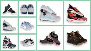 Luxus Sportschuhe Mix - Salomon, Adidas, Nike, Columbia, New Balance