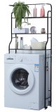 Herzberg HG-03299: 3-Tier Washing Machine and Bathroom Storage Shelf with Towel Hanger...