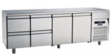 Refrigerated table 700 Two Doors Four Drawers