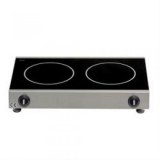 Induction cooking top with Ceran plate