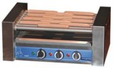 Hot dog maker, 9x heating rollers