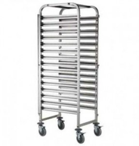Tray trolley for 1 x 15 Trays GN 1/1
