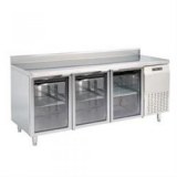 Back bar refr. counter,ventilated, 400lt.