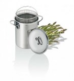 Stainless steel asparagus cooker Ø 16 cm H 21.5 cm