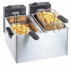 Electric double deep fat fryer "MINI III"