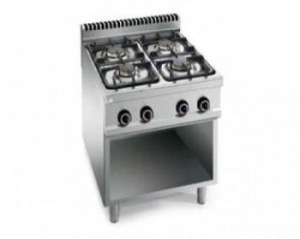 Range, gas with 4 burners,Eco 700