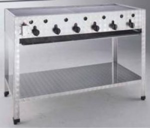 Gas Combi Stand Grill VI