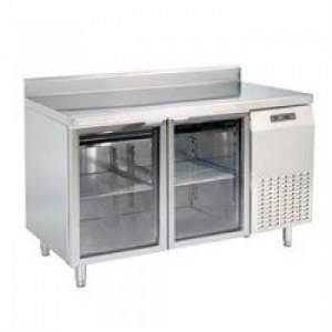 Back bar refr. counter,ventilated, 265lt.