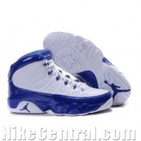 Air Jordan 9 (IX) Retro-White / Blue Pearl