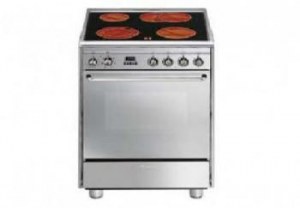 Stainless steel glass-ceramic oven 4