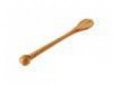 Set of 5 professional beech wood spoons - 40 cm
