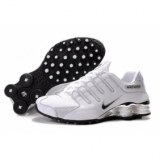 Women's Nike Shox NZ White/Black