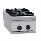 Cooker gas 2 "super" burners 18kW