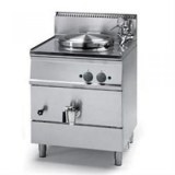 Boiling Pan, Gas Direct Heating, 55 Lt Netto