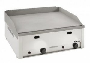Gas table-top griddle plate