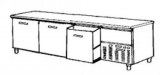 REFRIGERATED BASE FOR TOP UNITS