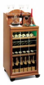 RESTAURANT WINE CABINET 50 BOTTLES