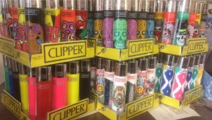 Refillable custom clipper lighters