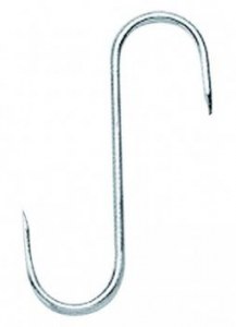 Standard stainless steel hook 1 point
